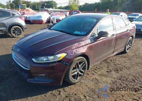 2013 Ford Fusion Se z USA, uszkodzony, nr VIN 3FA6P0HRXDR381506